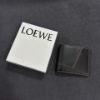 圖片 Loewe Puzzle 滾邊黑色皮革八卡短夾
