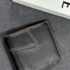 圖片 Loewe Puzzle 滾邊黑色皮革八卡短夾