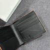 圖片 Loewe Puzzle 滾邊黑色皮革八卡短夾