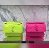 圖片 Saint Laurent YSL 中款復古皺褶小羊皮 Niki 包 霓粉色