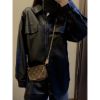 圖片 Louis Vuitton LV 經典 老花配色 小麻將包 手提 側背