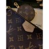 圖片 Louis Vuitton LV 經典老花滿版設計 麻將包 五合一 綠色背帶 二手