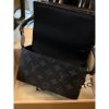 圖片 Louis Vuitton LV Steamer 經典 黑色老花設計 隨身側背包