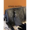 圖片 Louis Vuitton LV 經典黑灰色老花City Keepall 男側背包圓筒包 M45936