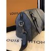 圖片 Louis Vuitton LV 經典黑灰色老花City Keepall 男側背包圓筒包 M45936