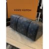 圖片 Louis Vuitton LV 經典黑灰色老花City Keepall 男側背包圓筒包 M45936