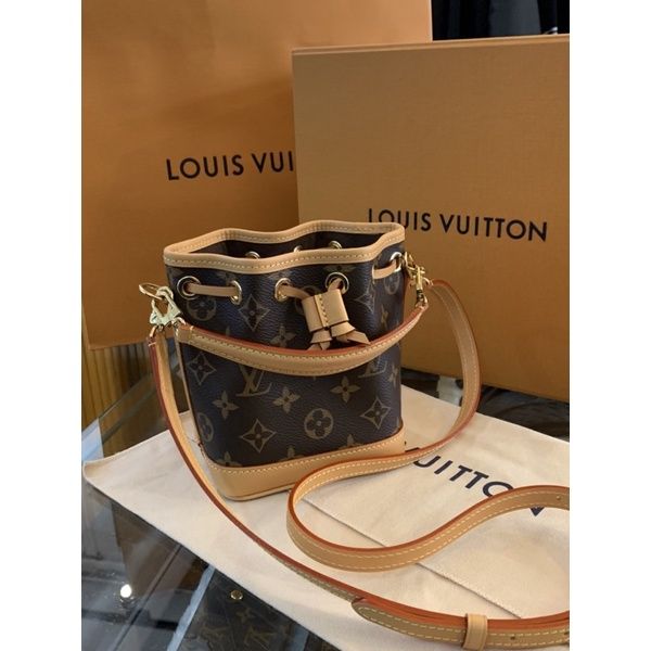 圖片 Louis Vuitton LV NANO NOE M81266 新款小水桶包 缺貨爆款