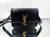 圖片 Saint Laurent 634306 Solferino 小號皮革單肩包 /豆腐包 黑色