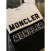 圖片 Moncler 皮革字母logo設計 黑白二色 短袖T恤上衣