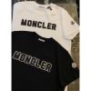 圖片 Moncler 皮革字母logo設計 黑白二色 短袖T恤上衣