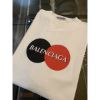 圖片 Balenciaga 巴黎世家 經典雙Logo設計 白色 短袖T恤上衣