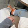圖片 SACAI X CLOT X NIKE LD WAFFLE "Orange Blaze" 死亡之吻 聯名 解構 米橙