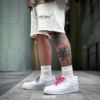 圖片 SUPREME X NIKE Air Force 1 Low 限量 聯名款 小白鞋