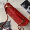 圖片 橘紅金釦荔枝coco handle