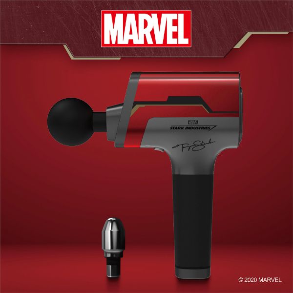 圖片 輝葉 Marvel漫威 鋼鐵人極速震動按摩槍 HY-10503
