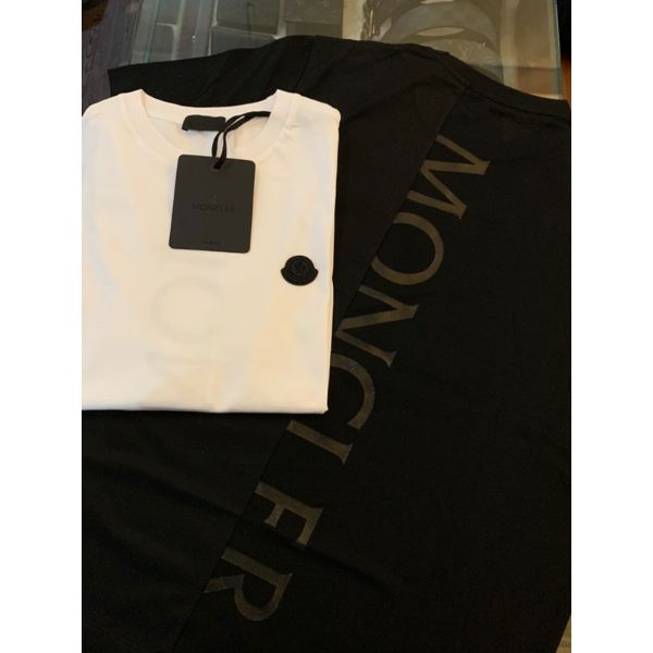 圖片 Moncler 胸口小logo 搭配背後字母設計 短袖T恤上衣