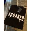 圖片 Dsquared2 D2 經典 字母logo設計 黑色 男生短袖T恤上衣