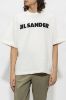 圖片 Jil Sander 男款 Logo 棉質五分袖短 Tee 上衣 S/M/L/XL/XXL