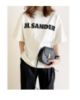 圖片 Jil Sander 男款 Logo 棉質五分袖短 Tee 上衣 S/M/L/XL/XXL-複製