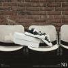 圖片 NICEDAY 代購 MAISON MIHARA YASUHIRO MMY 低筒 溶解鞋拼接 黑白 A05FW702