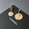 圖片 NICEDAY 精品 現貨 CHANEL LOGO 金幣耳夾