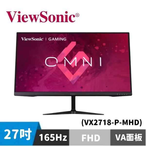 圖片 ViewSonic VX2718-P-MHD VA電競螢幕 (27型/FHD/HDMI/喇叭/VA)	
