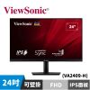 圖片 ViewSonic VA2409-H 窄邊框螢幕 (24型/FHD/HDMI/IPS)