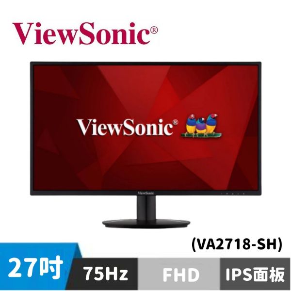 圖片 ViewSonic VA2718-SH 薄邊框螢幕(27型/FHD/HDMI/IPS)