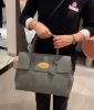 圖片 Mulberry HH2873 小款經典粒面牛皮Bayswater 包  炭灰色