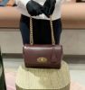 圖片 Mulberry HH3297 光滑壓紋山羊皮中款 Lily 包 牛血色