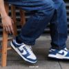 圖片 NIKE DUNK LOW ''INDUSTRIAL BLUE'' 牛仔布 外縫線 牛仔藍