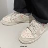 圖片 NIKE DUNK LOW "LIGHT OREWOOD BROWN" 牛仔布 外縫線 米白
