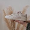 圖片 NIKE DUNK LOW "LIGHT OREWOOD BROWN" 牛仔布 外縫線 米白