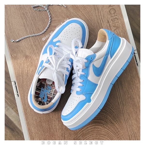 圖片 Nike Air Jordan厚底北卡藍 白藍（DQ3698-141）