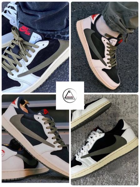 圖片 AJ1 倒鉤 橄欖綠 女生尺寸