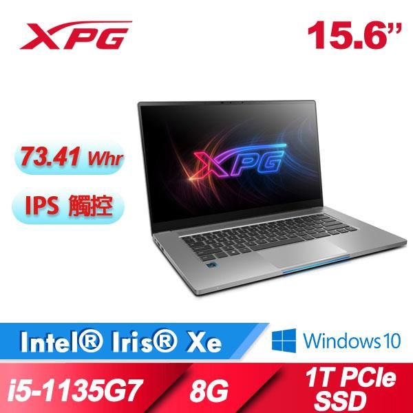 圖片 威剛 ADATA XPG XENIAXe15TI5G11GXELX-SGCUS 15.6吋筆電