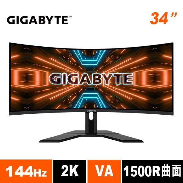 圖片 技嘉 GIGABYTE  G34WQC A 34型144Hz HDR400曲面電競螢幕
